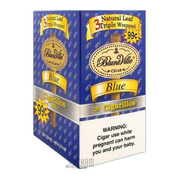 Bluntville Triple Wrapped Blue Cigars