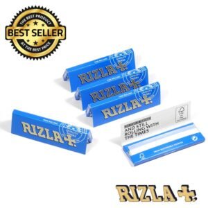 Rizla | Blue Regular Rolling Papers | Bundle of 5