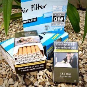 L&B Blue Bright Air Filter |King Size Cigarettes |10 packs