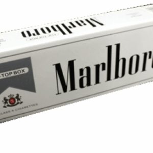 MARLBORO SILVER 1 CTN= 10 PKS, 200 CIGG
